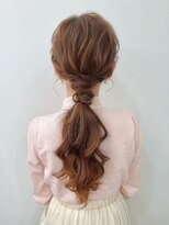 ヘアセットサロン アッシュ 神戸三宮(Ash)&nbsp;ゆるふわローポニー