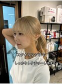 長崎　韓国/レイヤーカット/顔周り
