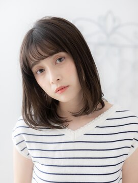 ヘアスタジオ ガロウ(hair stuido garou) ミディアムヘア/デザインカラー/フェイスフレーミング/盛岡112