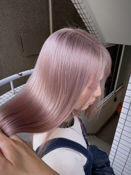 イエナ 渋谷(IENA)の写真/ブリーチしてもパサつくのは嫌！そんなあなたのためにケアしながらつやハイトーンカラーになれる♪