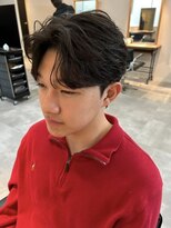シーフ 千葉(Cyf)&nbsp;ニュアンスパーマ/センターパート/メンズヘア/関祐翔