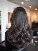 30代40代◎グレージュロング×秋の髪質改善艶髪