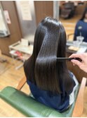 【髪質改善】圧倒的な艶感！美革ストレート