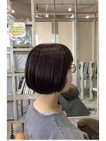 アシャ ヘアー ソリューション 神戸店(asha hair solution) イメチェン/ピンクベージュ/アンブレラカラー/前髪/摂津本山