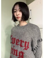 ゾーイ ダイミョウ 天神大名(ZOEY daimyo)&nbsp;福岡天神大名 切りっぱなしボブカット