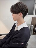 MEN’S/リバースセンターパート/ニュアンスパーマ/Ryoka