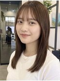 ナチュラルレイヤーボブ大人ボブ大人ミディアム垢抜けボブ
