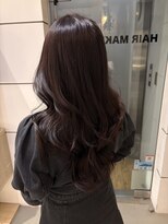 ヘアーメイクチック(HAIR MAKE CHiC) ピンクブラウン ダークピンク 透明感カラー