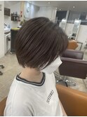 ナチュラルショートボブ