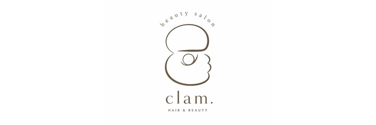 クラム(clam.)のサロンヘッダー