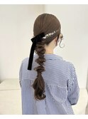 お呼ばれヘアセット