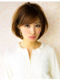 《AFLOATディル裕二朗》ナチュラルボリュームのショートヘア