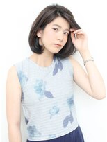 クレマレグ(Clema REGU) チラ見せバングの大人ボブ