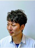 リクルートパーマスタイル