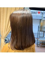 ロチカバイドールヘアー 心斎橋(Rotika by Doll hair) シアカラーベージュカーキブリーチオンカラー髪質改善大阪心斎橋