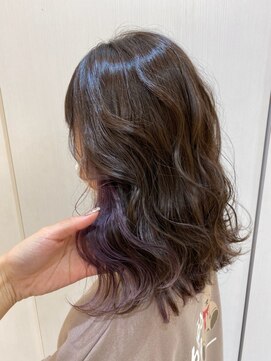 クレア本厚木(CREA) [Chii] インナーカラー　パープル