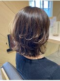 ナチュラルウルフカット♪