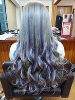 エクステンション クーチャー(Extention Cu'cha) エクステ150g 紫メッシュ