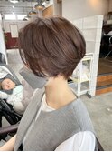 ママさんスッキリ前下がりショート【Ruufus恵比寿渋谷】