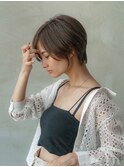 くびれヘア/大人かわいい/似合わせカット/デザインカラー