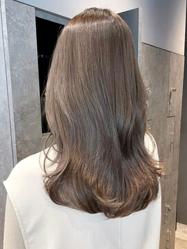 アルバム 渋谷パルコ(ALBUM) ミルクティーグレージュ_グレージュカラーボブウルフ_ba366651