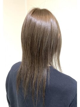 アズール 草加(azule) イルミナカラー 透明感 アッシュベージュ