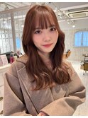 韓国ヘア/モカブラウン/フルバング