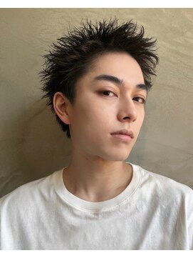 ベル 表参道店(Belle) メンズ大人気スタイル!スパイキーショート《直毛の方はパーマ》