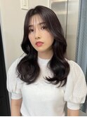 1112髪質改善オルチャンヘアタイトストレート波巻きセシルカット