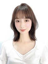 くびれミディココアベージュツヤオレンジ透明感20代30代40代