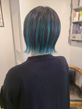 ヘア ケア ディエイチケー(HAIR CARE DHK) アンブレラカラーで個性的に!