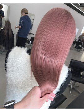 エゴル ナゴヤサカエ(ENGOL NAGOYA SAKAE) ピンクカラー/ハイトーンカラー