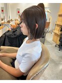 切りっぱなしボブ×外ハネボブ×ぱつっとボブ