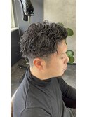 メンズショートツイストスパイラル