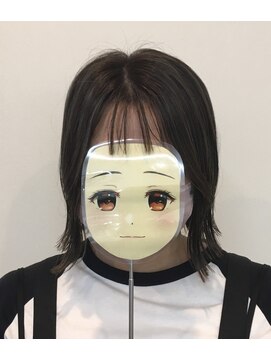 ラズープリット 軽めの切りっぱなしボブ