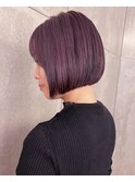 カシスパープル×ミニボブ　大阪梅田　20代30代40代