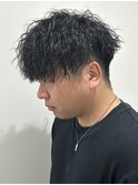 メンズマッシュパーマツイストスパイラルパーマニュアンスパーマ