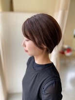 ギグス 星ヶ丘(gigs) ショートボブ/前下がりショート/ブラウンカラー