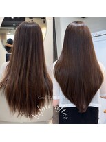 カラ フクオカ(Cara FUKUOKA)&nbsp;《髪質改善うる艶トリートメント★》【before→after】