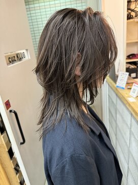 キューズ クラブ(cuz KLUB) 【cuz KLUB】ウルフレイヤー×シースルーハイライト 池袋