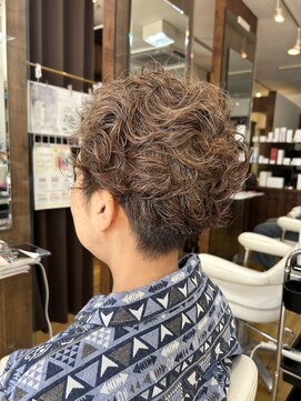 ジャストヘア ラポール 北久里浜店(just hair RAPPOR) 【根岸真奈美】レディース/スパイラルパーマ/ベリーショート