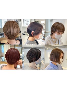 ショートカットはお客様に合わせた提案とカットが決め手☆扱いやすいショートヘアはONEにお任せください！
