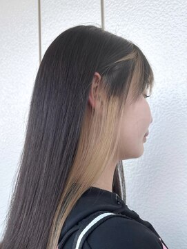 ヘアーサロン リアン 鴻巣店(hair salon Rien) 隠しインナー/ベージュ