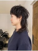 マレットヘア/ウルフパーマ/ウルフヘア/マレットパーマ
