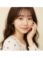 ノラ ヘアーサロン(NORA HAIR SALON)&nbsp;ナチュラル小顔前髪あり後れ毛サイドバング結べるボブくびれヘア