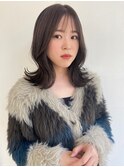 京都河原町/祇園四条/韓国風/韓国ヘア/くびれミディアム