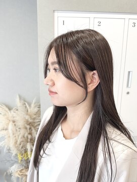 シン 船橋店(sin) レイヤーカット/顔まわりレイヤー/ 髪質改善