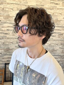 ログ ヘアー(LOG HAIR)の写真/《技術力×丁寧なカウンセリング》高い再現性でサロン帰りの「カッコいい」が続く！日々のセットも楽々♪