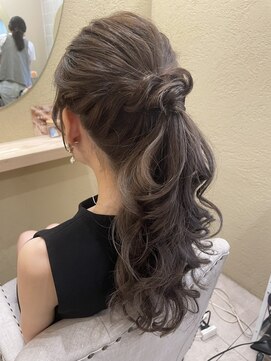 ランリ 金山 名古屋(Ranri) 【ポニーテールアレンジ】 金山/名古屋/ヘアセット