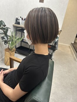 ３６０度どこから見てもキレイなショートヘア♪骨格、髪質に合わせたデザインをご提案いたします！